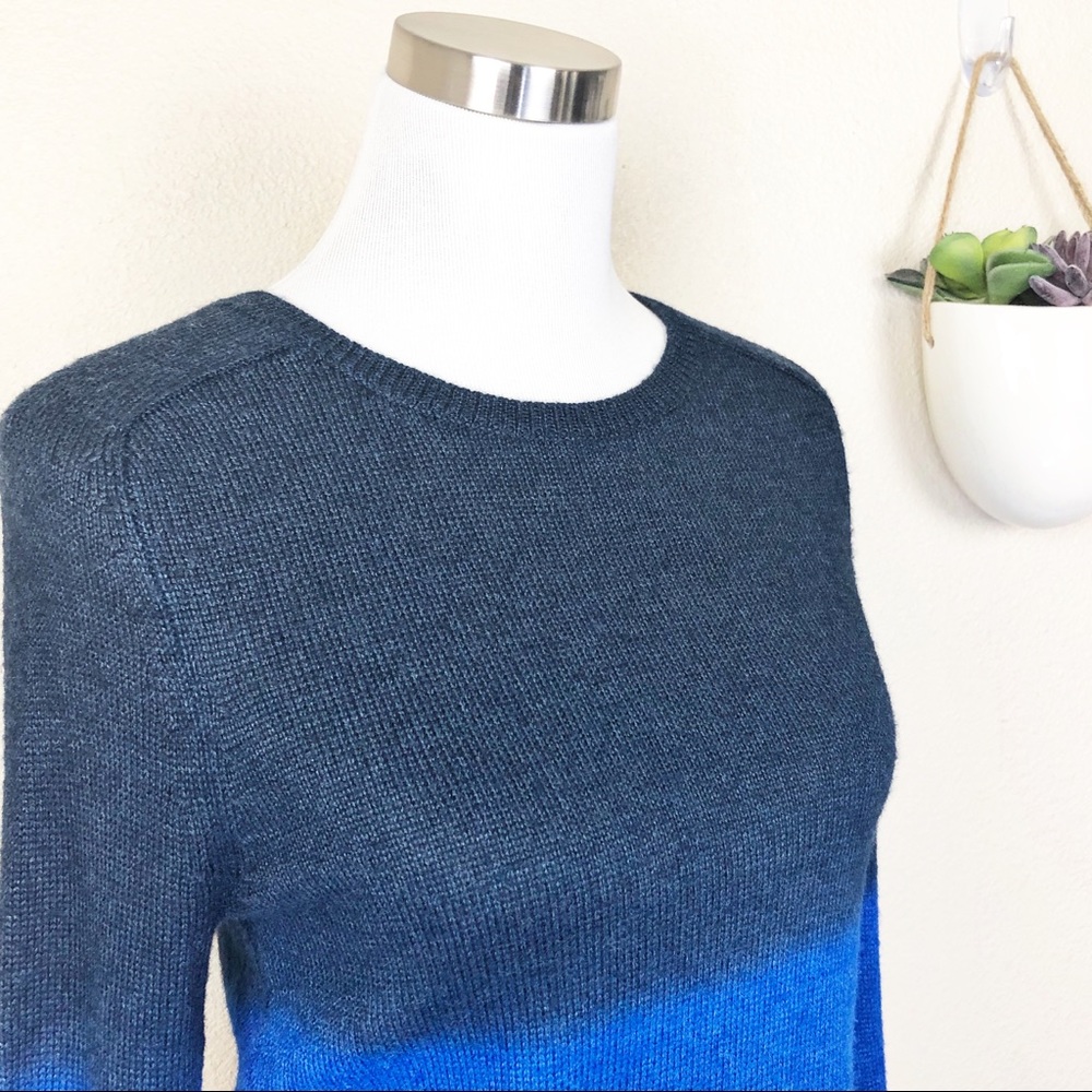 ✖️SOLDTHEORYAlpaca Silk Kazia Leuna Ombré Sweater - Picture 3 of 8